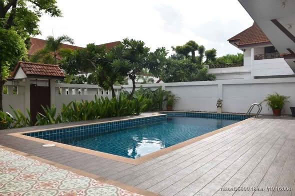 pool of Luxury pool villa 604