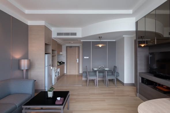 living room of Luxury Suite @ BTS Nana