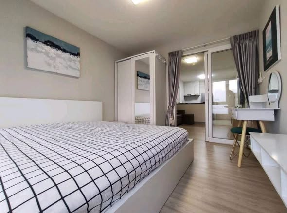 bedroom of M Society Condominium