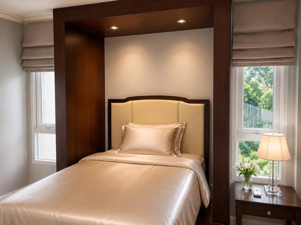 bedroom of M Ville (เอ็มวิลล์ อพาร์ตเม้นต์)