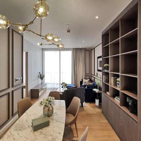 living room and room interior of Magnolias Waterfront Residences