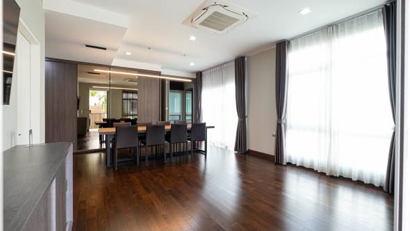 living room and room interior of Mantana 2 Bangna Km. 7