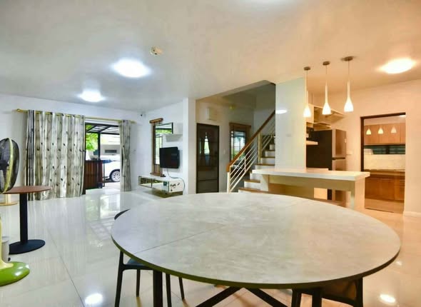 living room and room interior of Mantana Lake Watcharapol