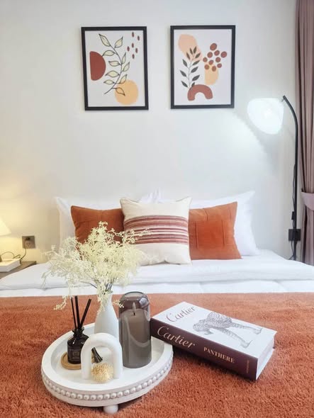 bedroom of Maroon Ratchada 32 (สำนักงานขาย)