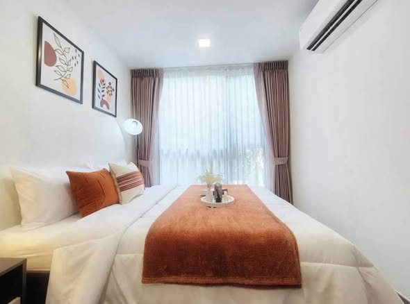 bedroom of Maroon Ratchada 32 (สำนักงานขาย)