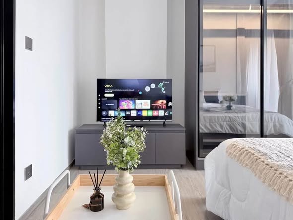 bedroom of Maroon Ratchada 32 (สำนักงานขาย)
