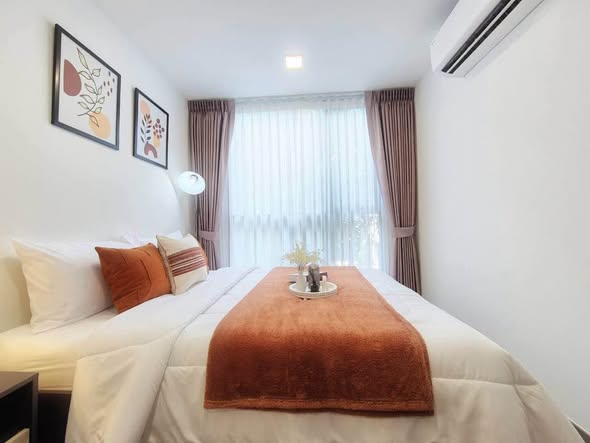 bedroom of Maroon Ratchada 32 (สำนักงานขาย)