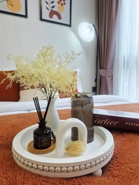 bedroom and bathroom of Maroon Ratchada 32 (สำนักงานขาย)