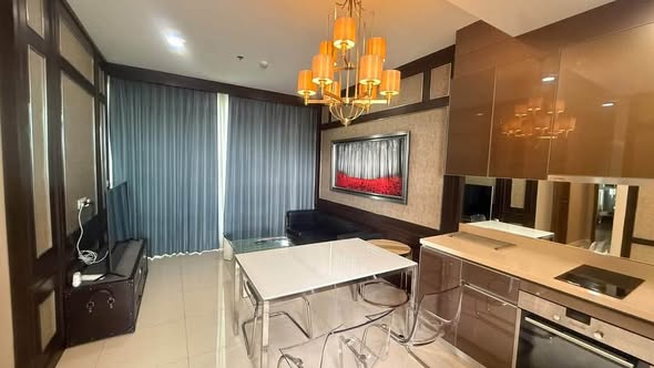 bedroom of Menam Residences Condominium