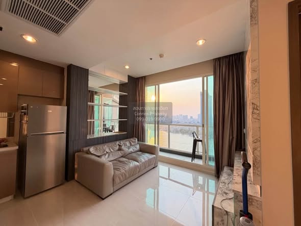 bedroom of Menam Residences Condominium