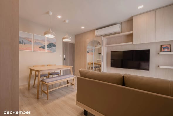 living room of Metris Lat Phrao