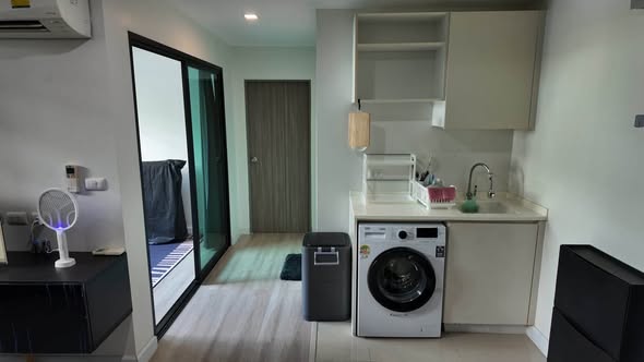 bedroom of Metro Luxe Ratchada