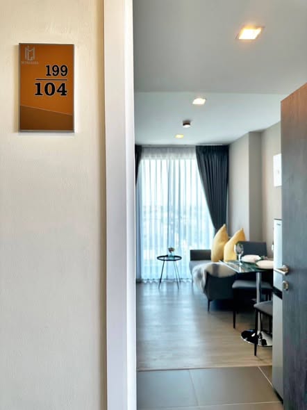 bedroom of Metro Luxe Riverfront Rattanathibet