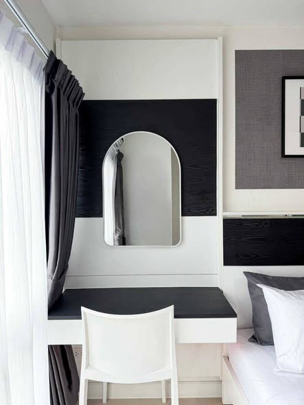 bedroom of Metro Park Sathorn 3C