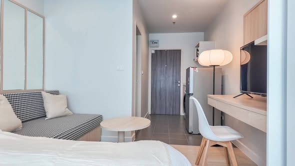 bedroom of Metro Sky Wutthakat