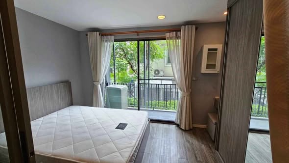 bedroom of Modiz Ladprao18 โมดิซ ลาดพร้าว 18