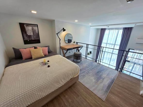 bedroom of Modiz Sukhumvit 50 โมดิซ สุขุมวิท 50