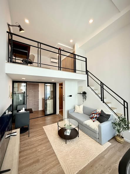 living room of Modiz Sukhumvit 50 โมดิซ สุขุมวิท 50