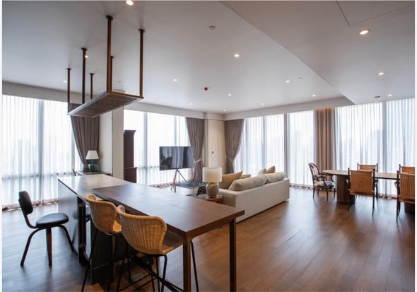 living room and room interior of MUNIQ LANGSUAN
