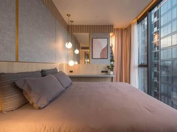 bedroom of MUNIQ Sukhumvit 23