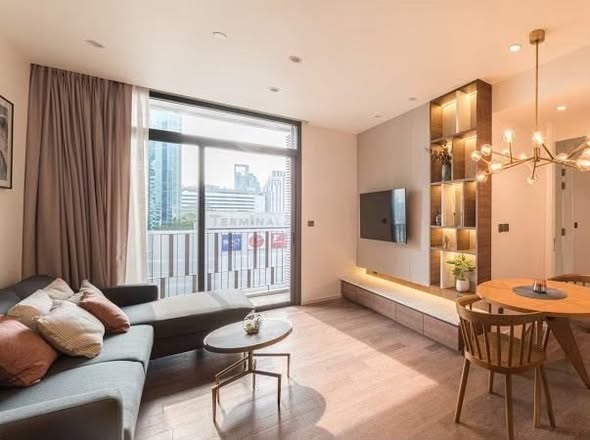 living room of MUNIQ Sukhumvit 23
