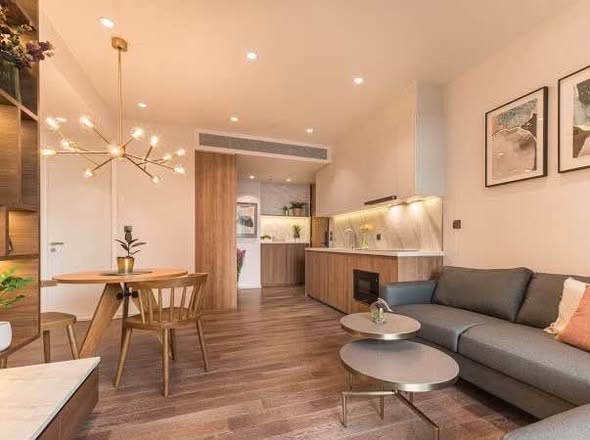 living room of MUNIQ Sukhumvit 23