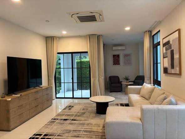 living room and room interior of Nantawan Rama 9 Srinakarin
