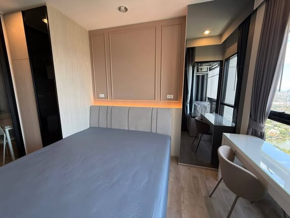 bedroom of นิช โมโน เมกะ สเปซ บางนา (Niche MONO Mega Space Bang Na)