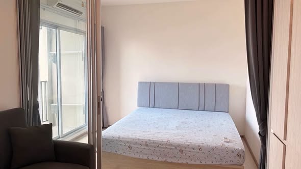 bedroom of Niche Mono Sukhumvit – Puchao : นิช โมโน สุขุมวิท – ปู่เจ้า