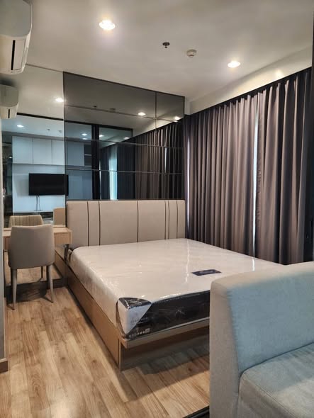 bedroom of Niche MONO Sukhumvit Bearing
