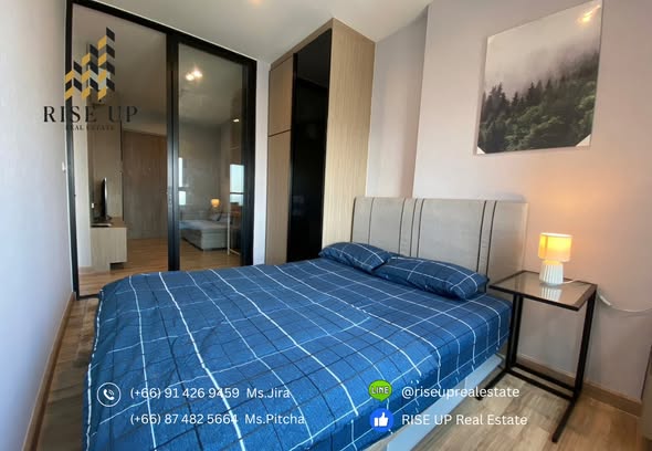 bedroom of Niche MONO Sukhumvit Bearing