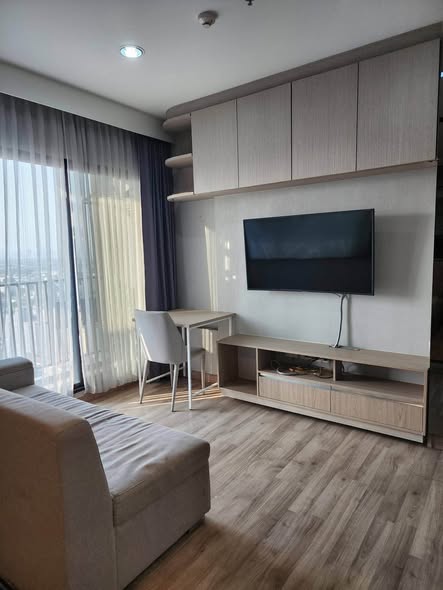 bedroom and living room of Niche MONO Sukhumvit Bearing