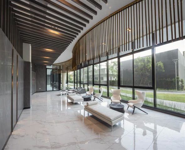 living room and room interior of Niche MONO Sukhumvit Bearing