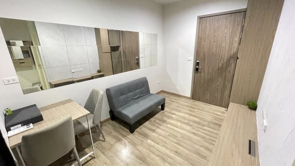 room interior of Niche MONO Sukhumvit Bearing