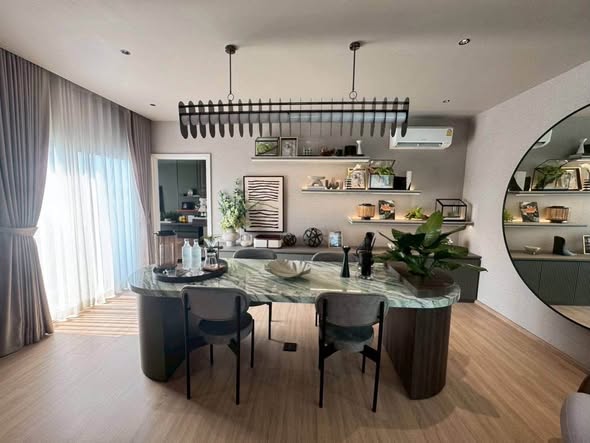 living room and room interior of Nirvana Beyond Rama 9