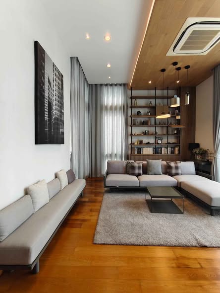 living room of Nirvana Define Rama 9