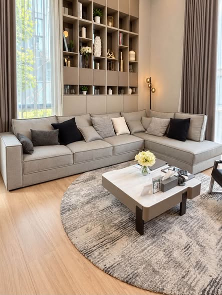 living room of Nirvana Define Srinakarin-Rama9