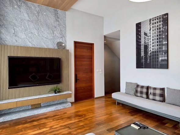 living room and room interior of Nirvana Define Srinakarin-Rama9