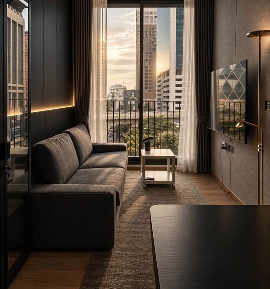 living room of Noble Around Ari