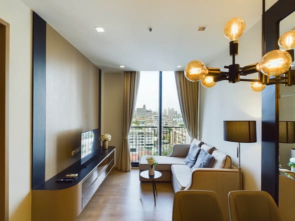 living room of Noble Around Sukhumvit 33