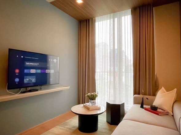 living room of Noble Around Sukhumvit 33