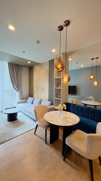 living room and room interior of Noble Around Sukhumvit 33