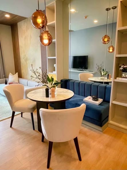 living room and room interior of Noble Around Sukhumvit 33