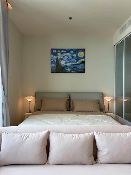 bedroom of Noble Form Thonglor โนเบิล ฟอร์ม ทองหล่อ