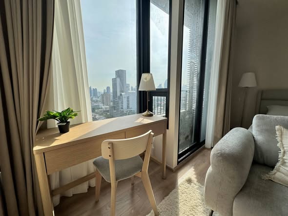 bedroom of Noble Form Thonglor โนเบิล ฟอร์ม ทองหล่อ