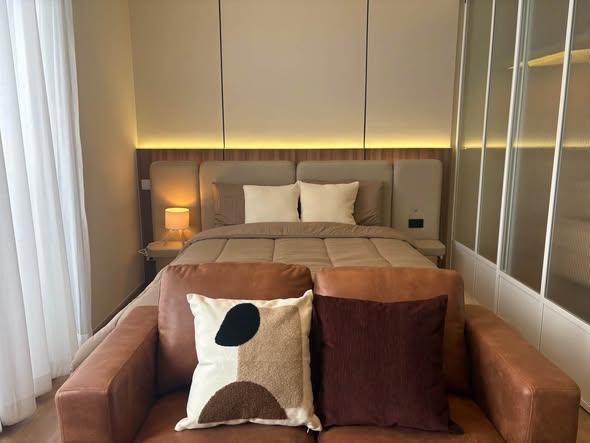 bedroom of Noble Form Thonglor โนเบิล ฟอร์ม ทองหล่อ