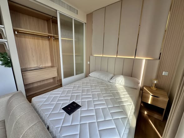 bedroom of Noble Form Thonglor โนเบิล ฟอร์ม ทองหล่อ