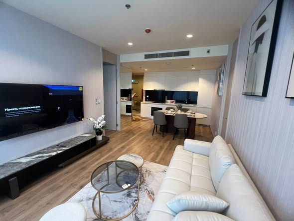 living room of Noble Form Thonglor โนเบิล ฟอร์ม ทองหล่อ