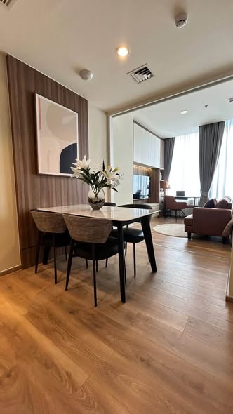 living room of Noble Form Thonglor โนเบิล ฟอร์ม ทองหล่อ