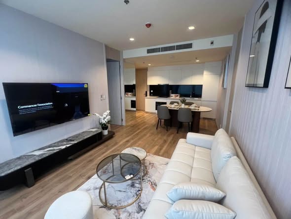 living room of Noble Form Thonglor โนเบิล ฟอร์ม ทองหล่อ